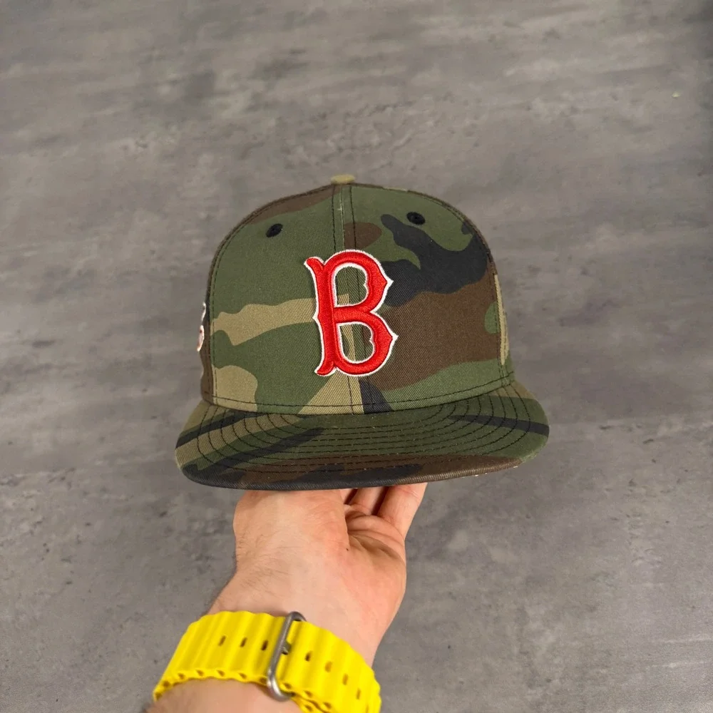 Hat Club Boston Red Sox New‎ Era Cap 7 Camo 1961 All Star Patch Gold Satin UV